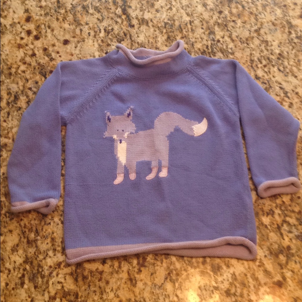 LL Bean girls sweater